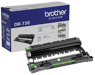 DRUM UNIT, BROTHER DR-730, STANDARD, 12000 PAGES, LASER, BLACK LARGE